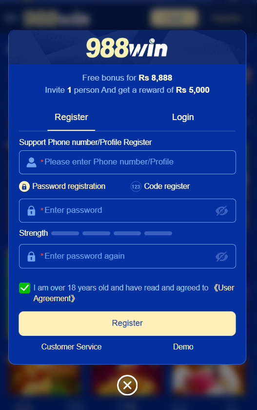 988win game registration